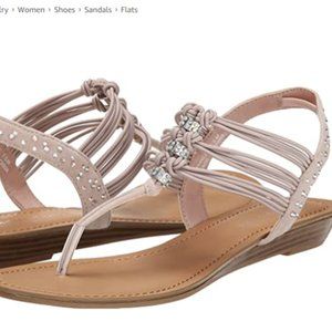 Madden Girl Thrill T-Strap Flat Thong dress Sandal